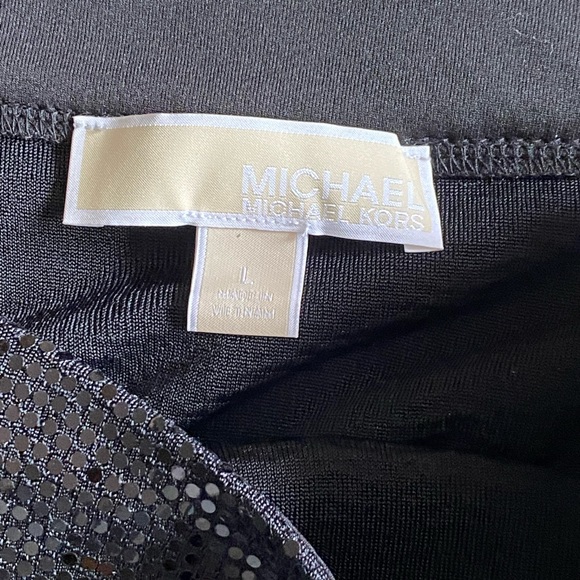 Michael Kors black sequin ruffle skirt - Picture 3 of 3